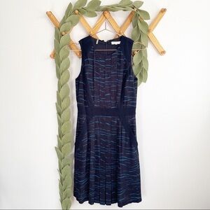 Rebecca Taylor Tiger Pleat Dress